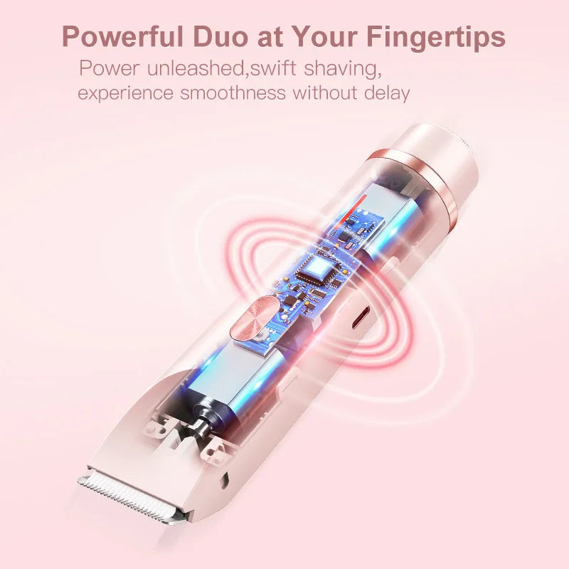 Dual Head Hair Removal