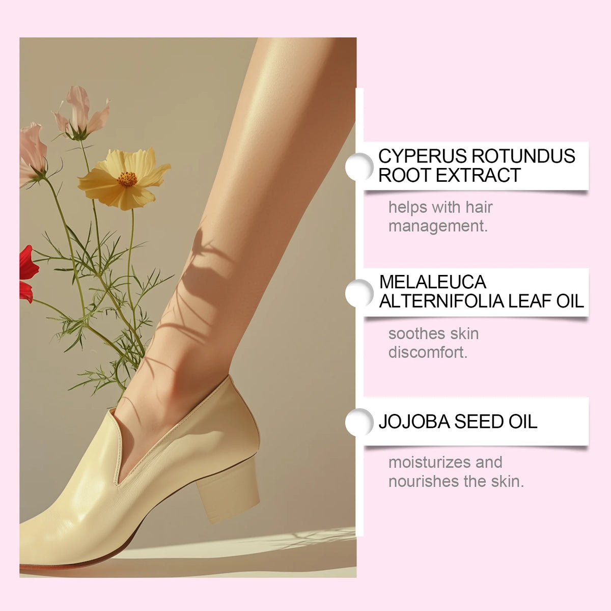 Cyperus Rotundus Oil Body Hair Remover