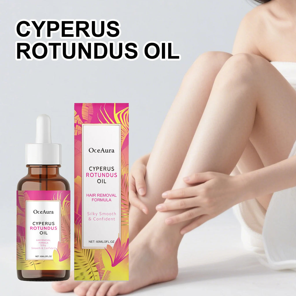 Cyperus Rotundus Oil Body Hair Remover