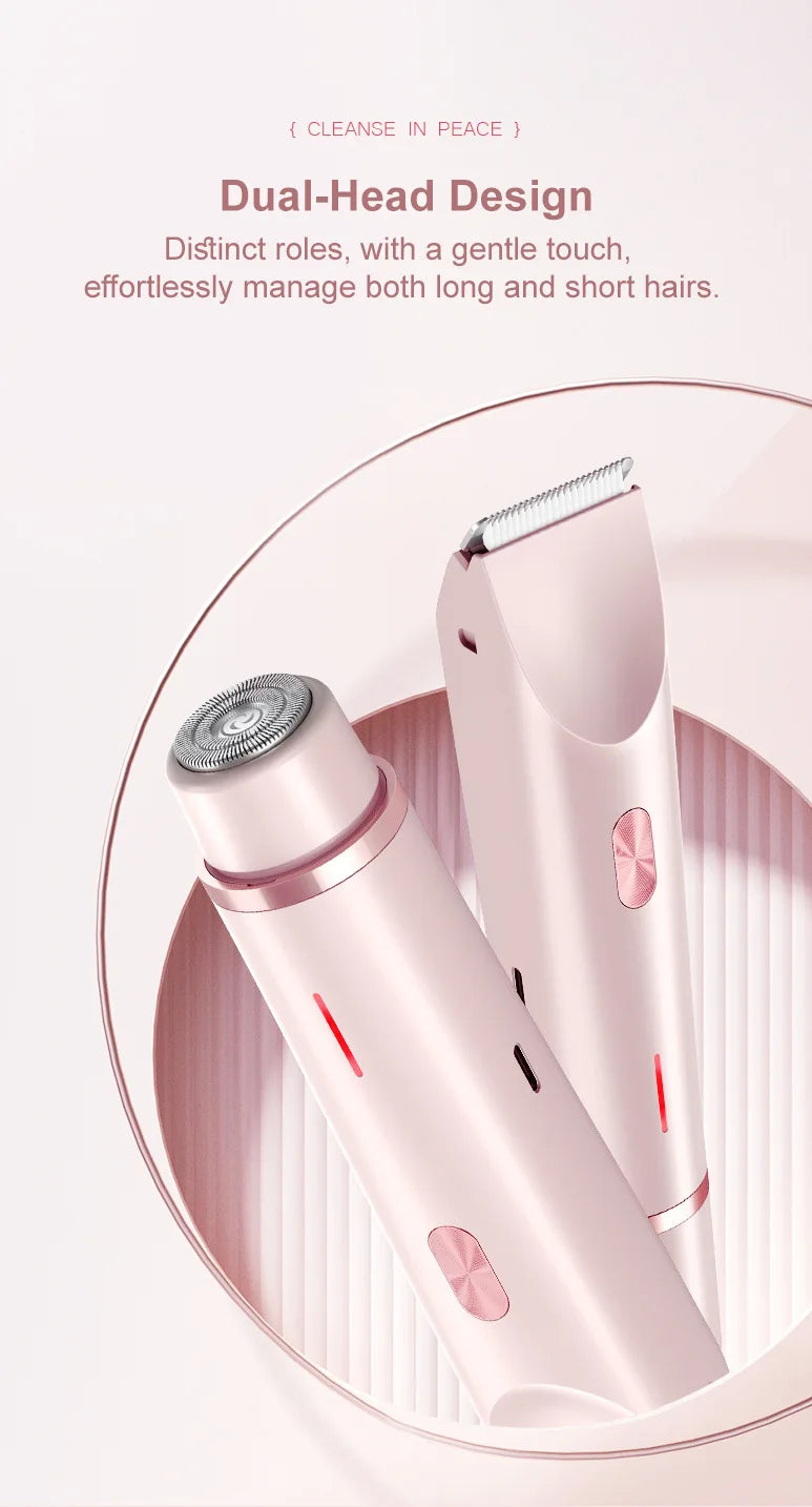Dual Head Hair Removal