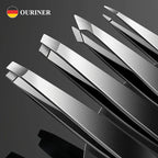 Professional Tweezers 4 Piece Set