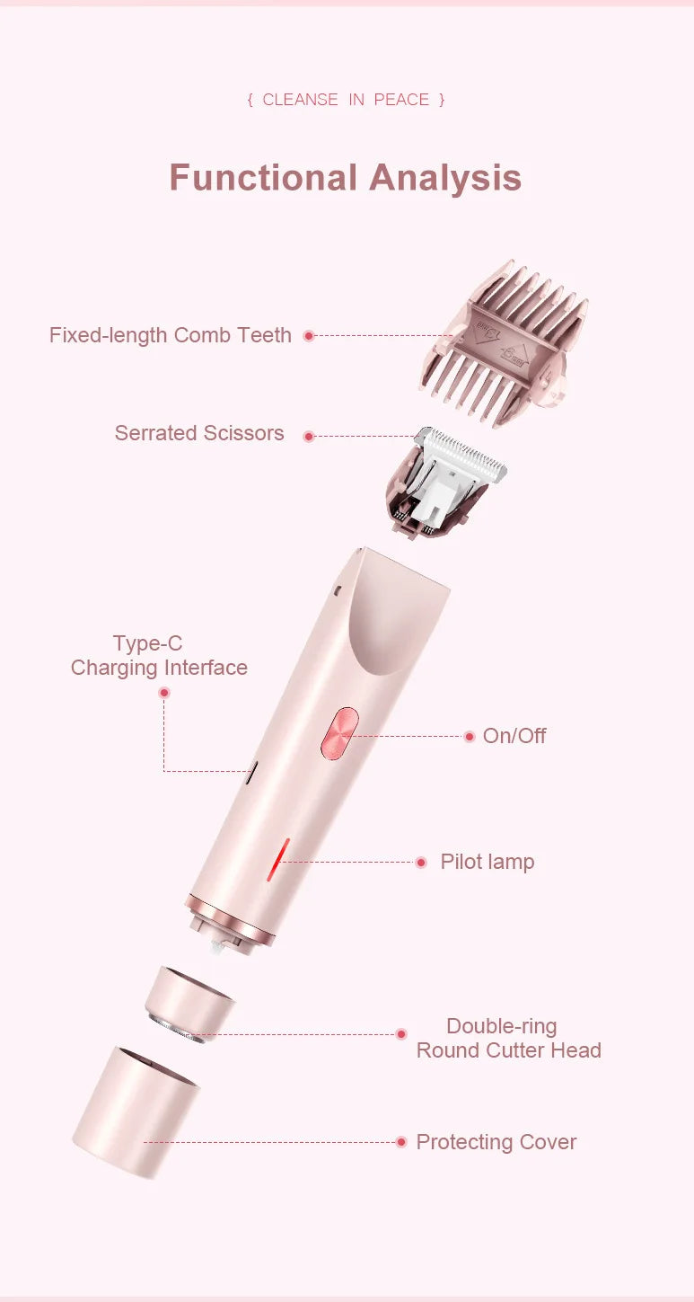 Dual Head Hair Removal